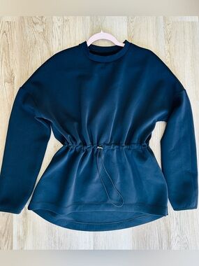 Sweaty Betty Drawcord-Waist Pullover Black